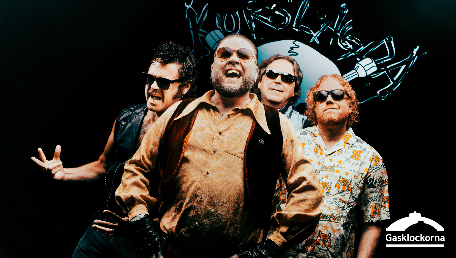 Korslagda - Gasklockorna