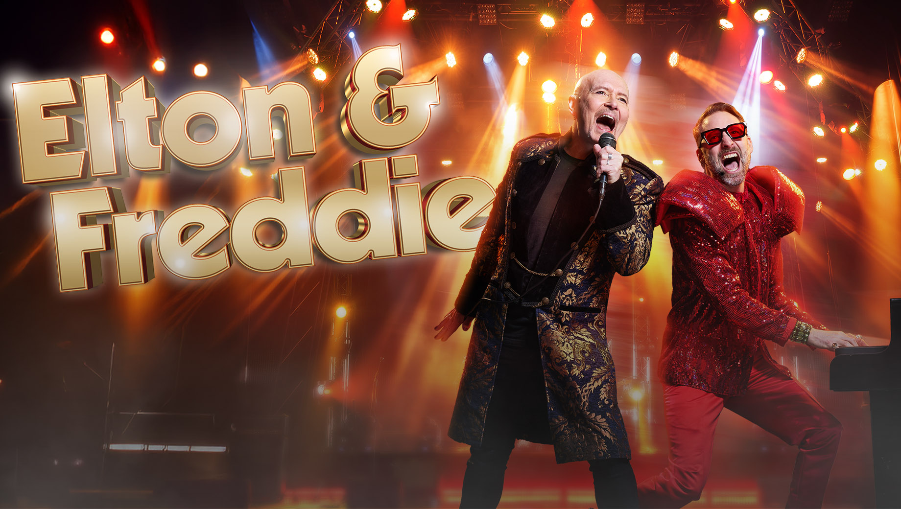 Elton John meets Freddie Mercury