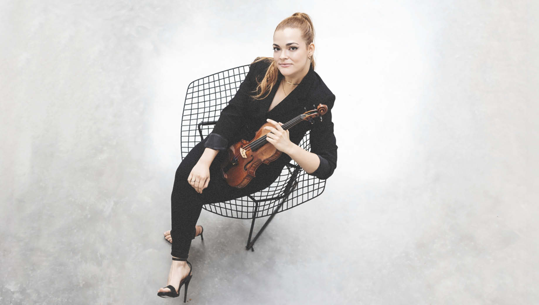 Violinisten Ellinor D'Melon