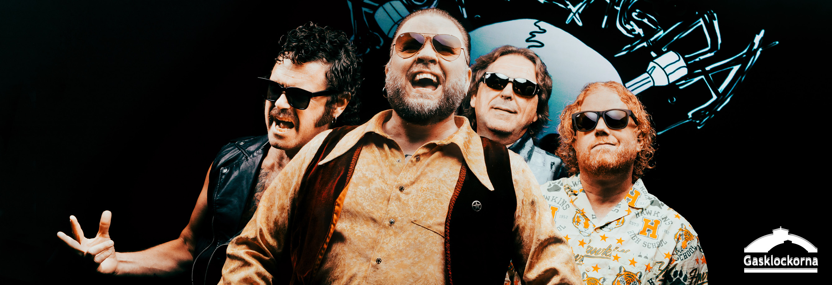 Korslagda - Gasklockorna