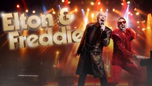 Elton John meets Freddie Mercury