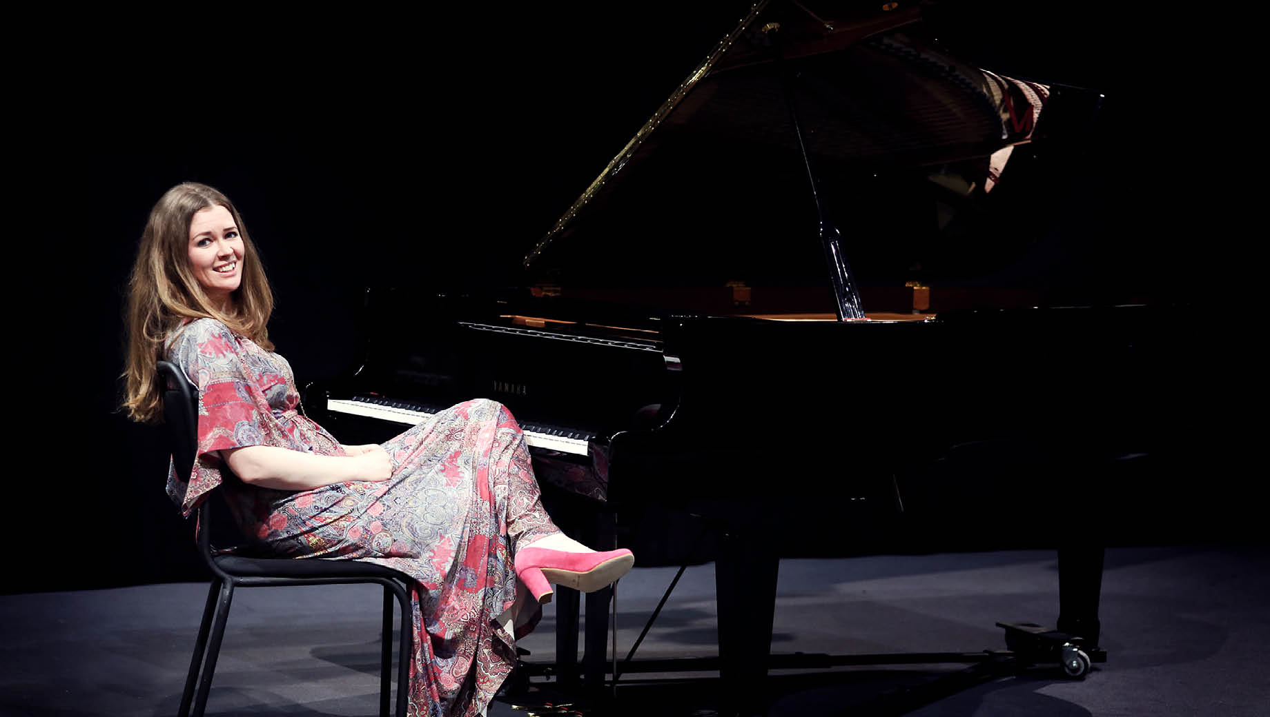 Pianisten Terés Löf 