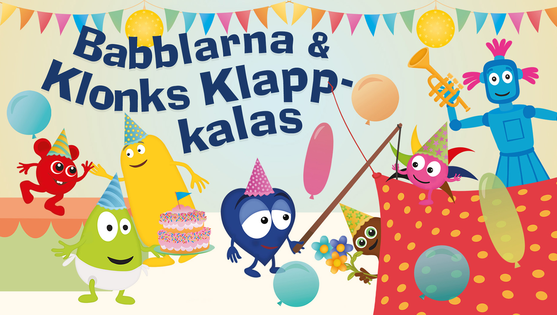 Babblarna & Klonks Klapp-kalas