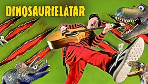 Pappa Kapsyl - Dinosaurielåtar!