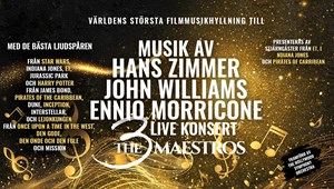 The Music of Zimmer, Williams & Morricone - GASKLOCKORNA