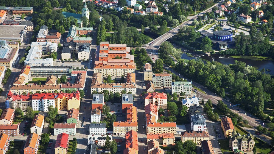 konserthuset från ovan. Foto: Bygdemark 2011